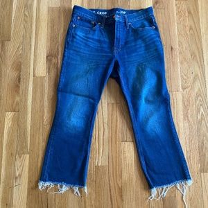 J.Crew Demi-Boot Cut Crop Jean